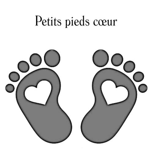 Cadre personnalisé avec les vêtements de bébé ✨ écriture arrondie